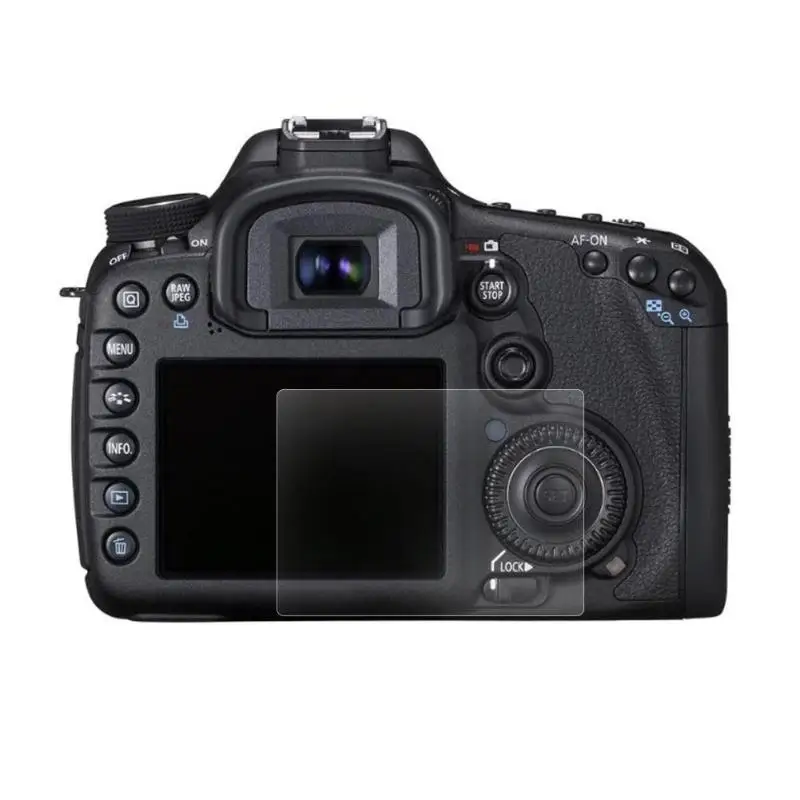 1 шт. Закаленное стекло протектор для Canon EOS 80D ЖК экран Защитная пленка высокое