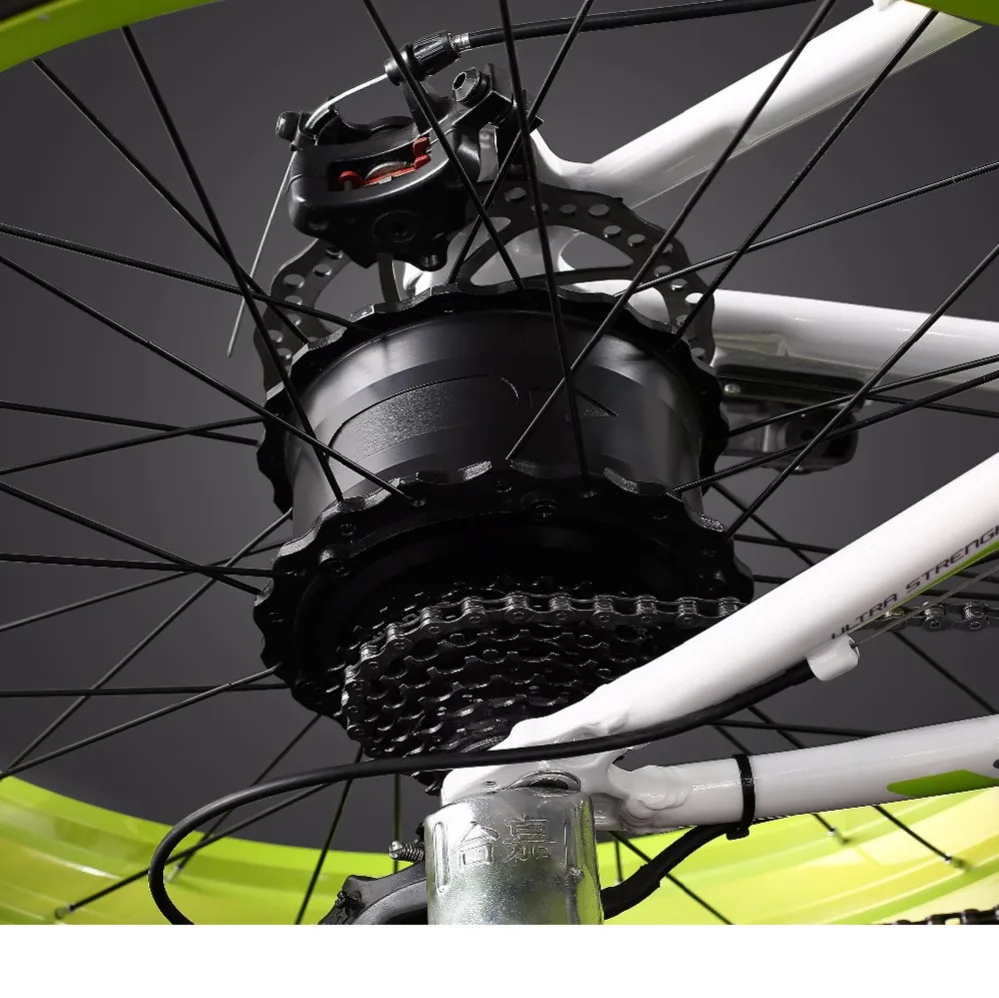 26 дюймов электровелосипед 48v500w Fat E bike Snow 4 0 пробует внедорожный Электрический