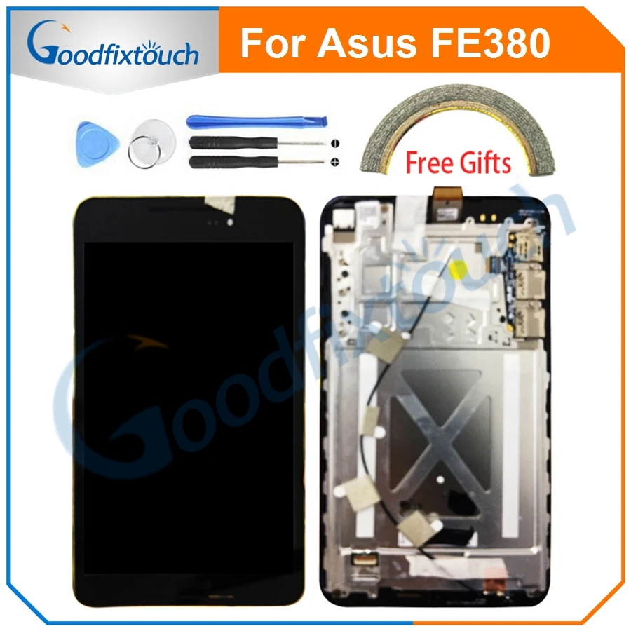ЖК дисплей для Asus Fonepad 8 FE380 сенсорная панель дигитайзер в сборе FE380CG FE380CXG K016