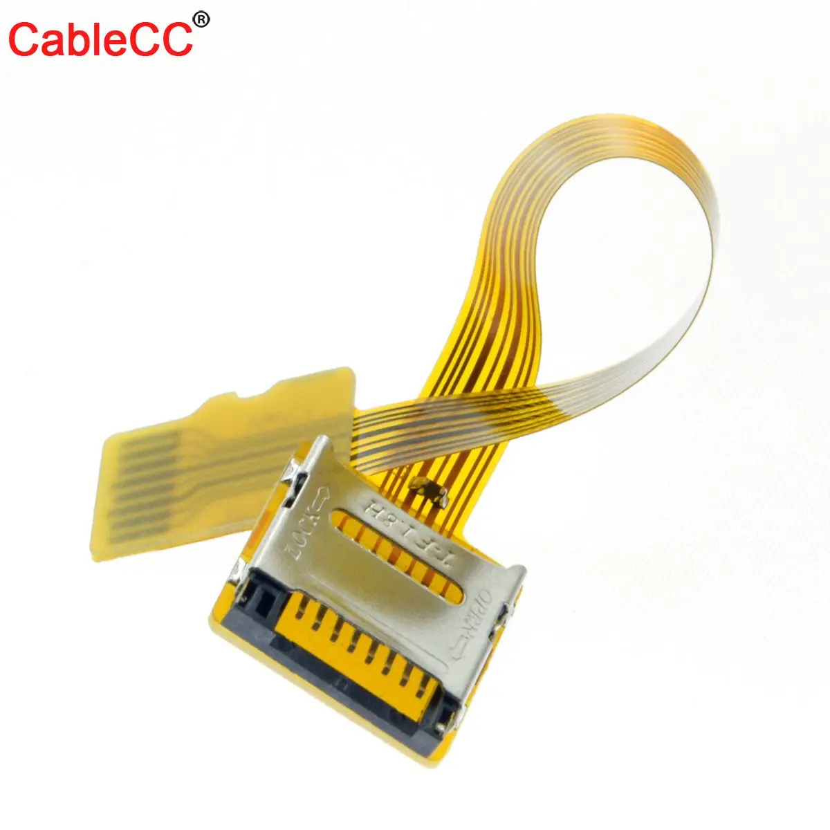 Cablecc TF / Micro SD для карты удлинитель адаптера гибкий MicroSD SDHC SDXC