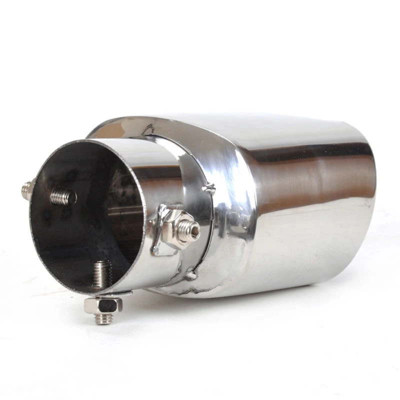 1 xStainless сталь заднего Глушитель хвост глушители для автомобиля Обрезка труб