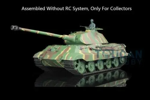 Henglong 1/16 весы пластик немецкий Король тигр Porsche статический бак 3888