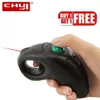 Wireless Laser Trackball Ergonomic Mouse Finger 3d Mini Mouse Handheld Air Mause Computer Mice With Pointer For Laptop Macbook ► Photo 1/6