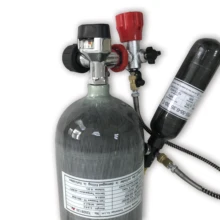 AC16820161035 сжатые воздушные Пистолеты для охоты 6.8L Углеродные 4500 psi кислородные цилиндры Дайвинг 300bar silenciador airforce condor pcp