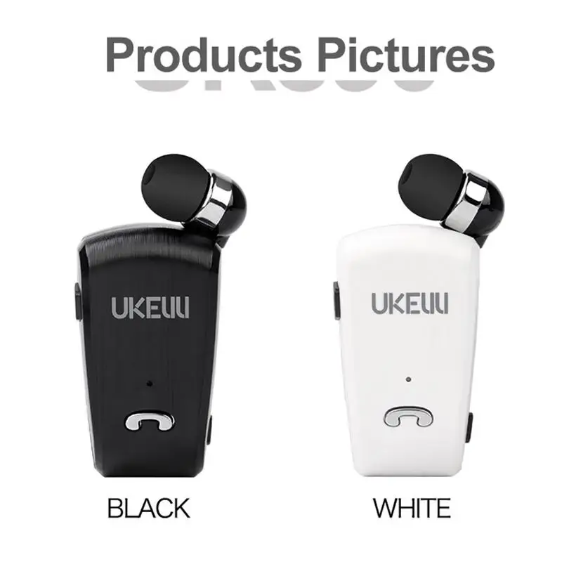 

Portable Mini Earphones Wireless Bluetooth Business Earphones Stereo Hd Sounds Surround Car Sports Outing Devices With Mic Clip