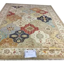 Оригинальная экспорта турецкие ковры ручной работы OUSHAK победит ковер из чистой шерстяной XP34 9x12gc47zieyg9