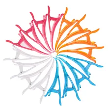 4 шт. заколки для волос пластмассовая заколка для волос клипсы Утконос противоскользящие для салона-парикмахерской инструмент для парикмахерской шпильки уход