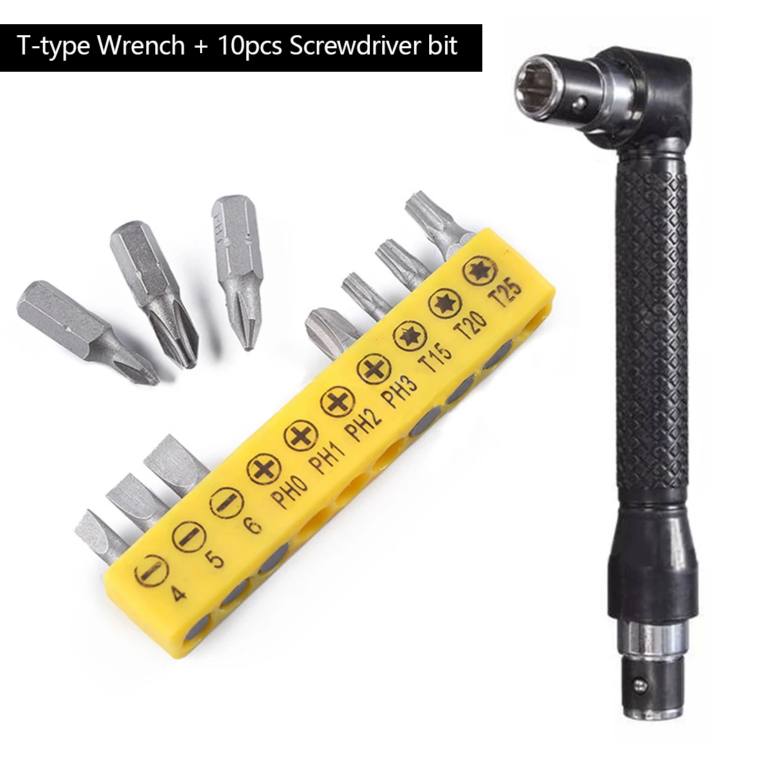 10 in 1 Torx Flat Socket Screwdriver Set Multi tool Precision L shaped