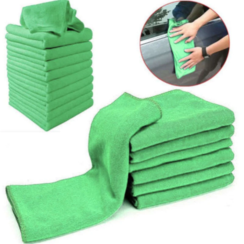 

10* LARGE MICROFIBRE CLEANING AUTO CAR DETAILING SOFT CLOTH WASH TOWEL DUSTER