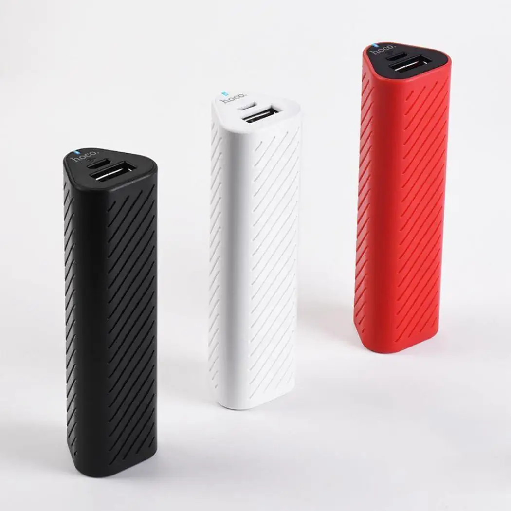 Hoco 2500 mAh портативное Внешнее зарядное устройство для Xiaomi Mi iPhone samsung Galaxy power