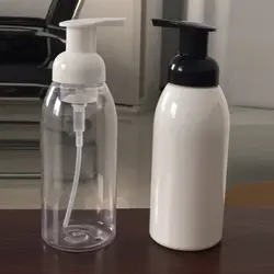 Пластик 360 мл ручной насос Ванная комната жидкости дозатор для мыла бутылочки с шампунем