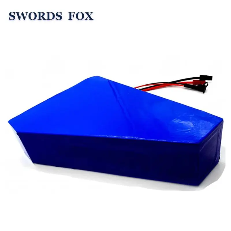 

48V 30AH Triangle shape +BAG electric bike llithium battery 2000w motor for Samsung cell with 50A BMS