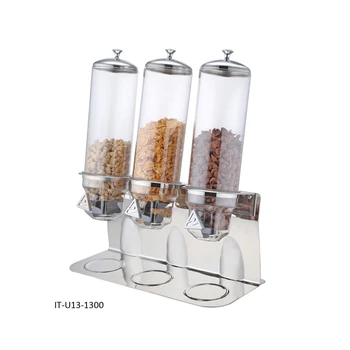 

3 Style Multifunctional Pasta Dry Dispenser Cereal Drums Grain Storage Container Dried Fruit Snacks Dog Cat Food Storage