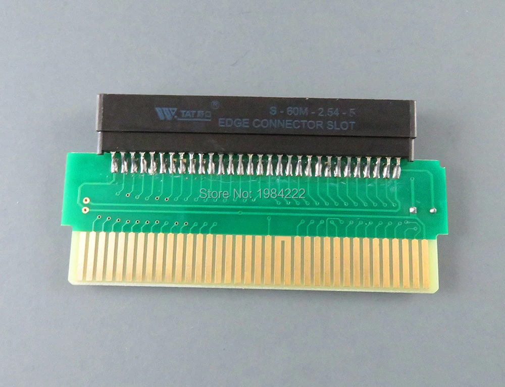 OCGAME 10 шт./лот адаптер конвертер 60 Pin-72 Pin с чипом CIC, установленными для консольной системы NES (для FC-NES конвертер)