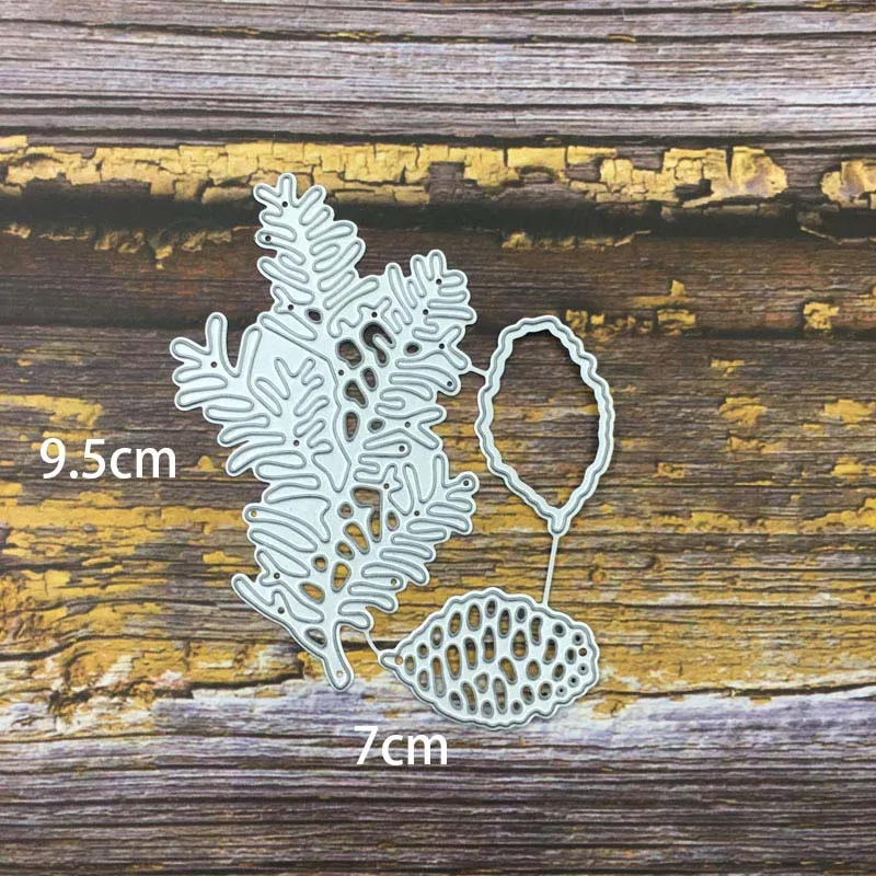 

Pine Cone Metal Cutting Dies Stencil for DIY Scrapbooking New Dies for 2019 Embossing DIY Card Making/Photo Album Decoration