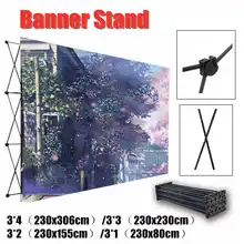 4 размера алюминиевая настенная Складная подставка с цветами рамка свадебный фон Декор баннер Презентация реклама дисплей полка держатель