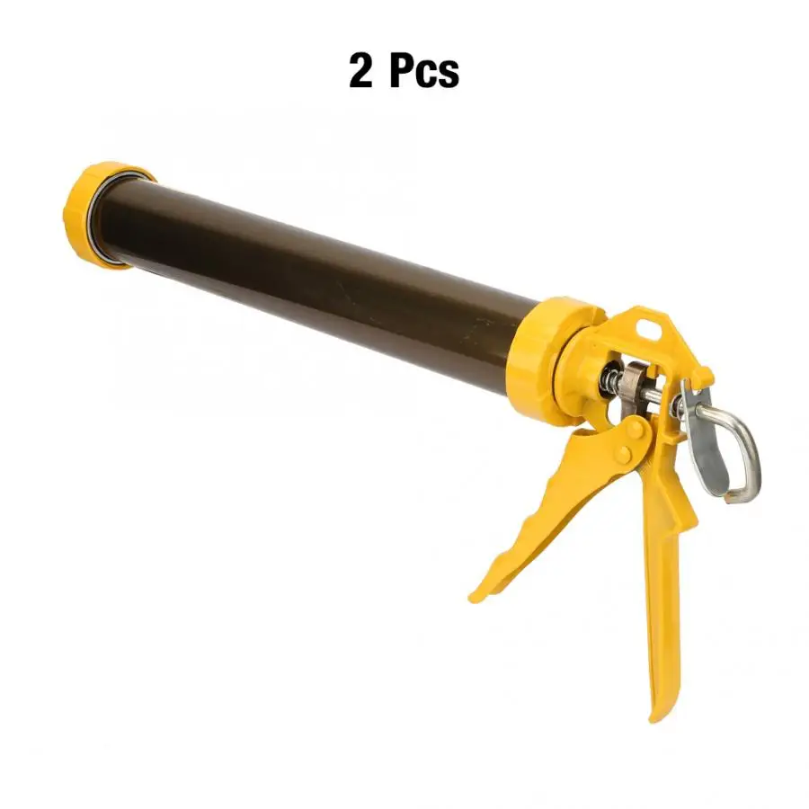 

2pcs Handheld Structure Glass Sealant Glue Gun Caulking Glue Gun Dispenser Sprayer Applicator Hot