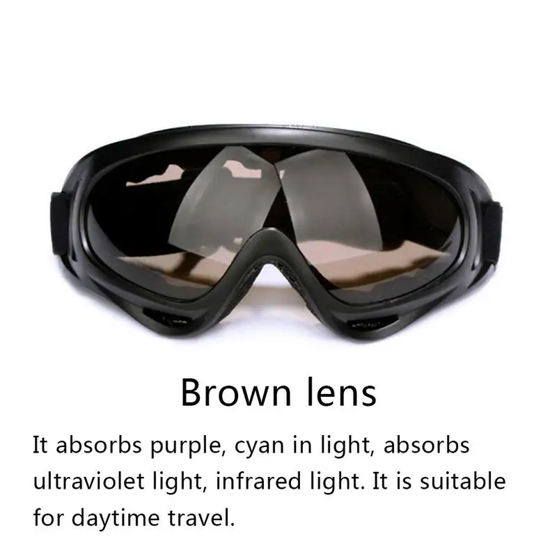 الشتاء التزلج نظارات الثلوج على الجليد الرياضة مكافحة الضباب الثلج يندبروف نظارات تزلج تزلج نظارات شمسية