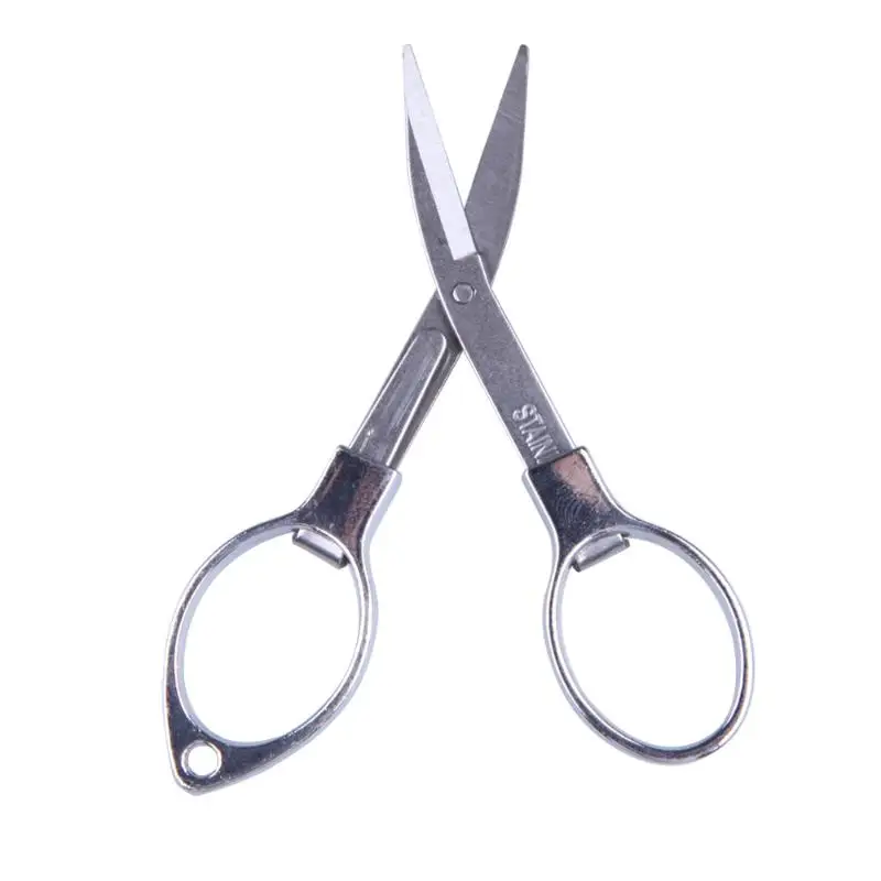 Нержавеющая сталь складные ножницы ногтей Clipper портативный для путешествий бытовой