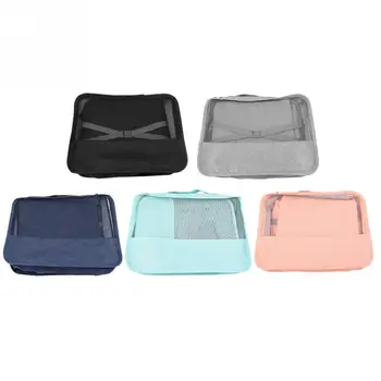 

HOT 7PCS Storage Bags Cubes Set Compression Luggage Cover Organizer Container Waterproof Storage Case 2019