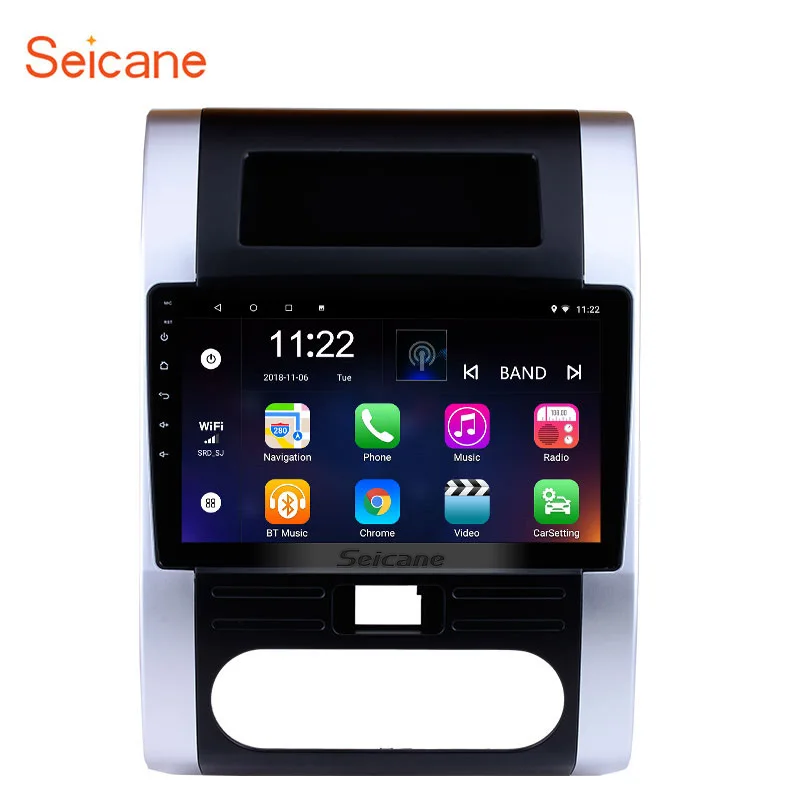 Seicane 2Din Android 7 1/8 1 10 &quotАвтомагнитола для 2008 2012 NISSAN X TRAIL Dongfeng MX6 HD сенсорный экран gps