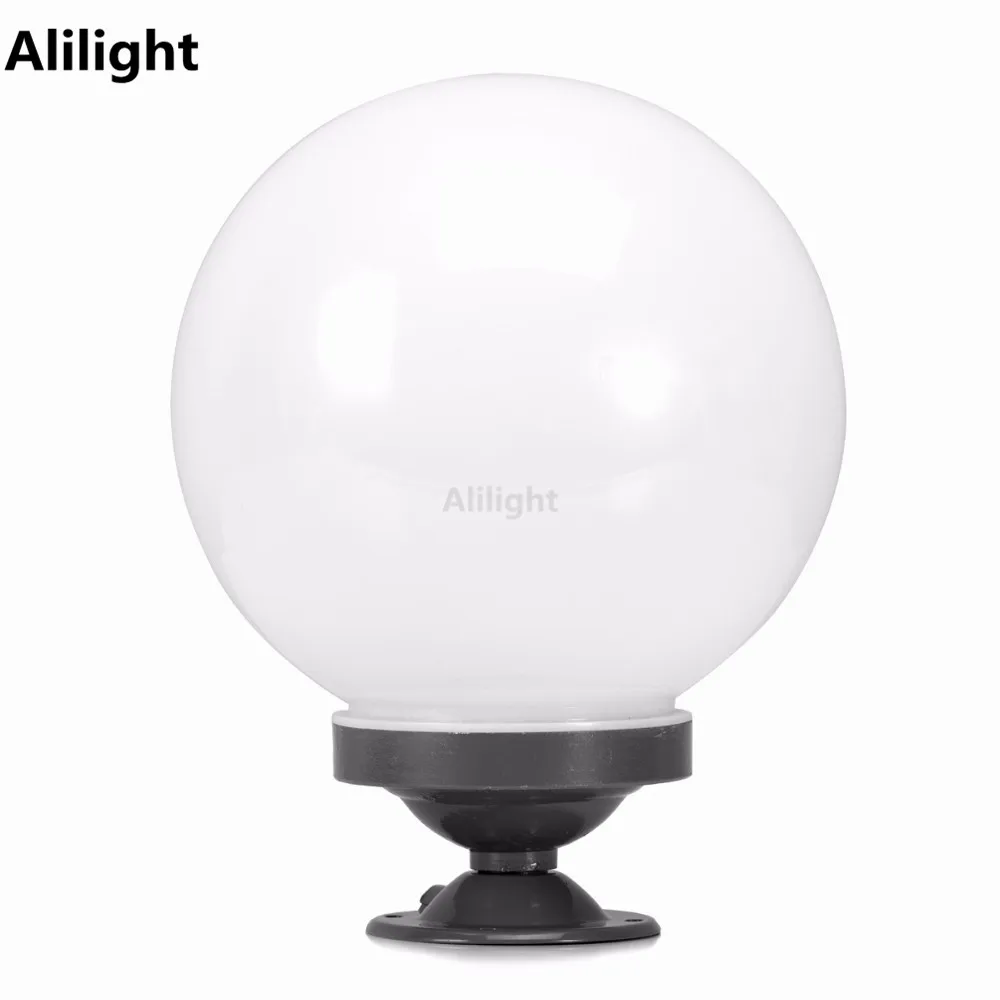 

Top Grade Aluminum & Acrylic Pillar Lamp White Round Column Light Indoor Outdoor Yard Doorway Garden Lawn Landscape Lighting