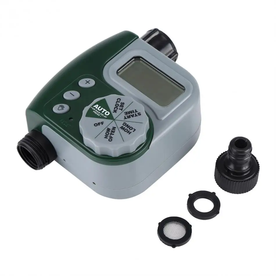 

Automatic Digital Garden Water Timer Watering Irrigation System Controller Tool G3/4 Connector Professional