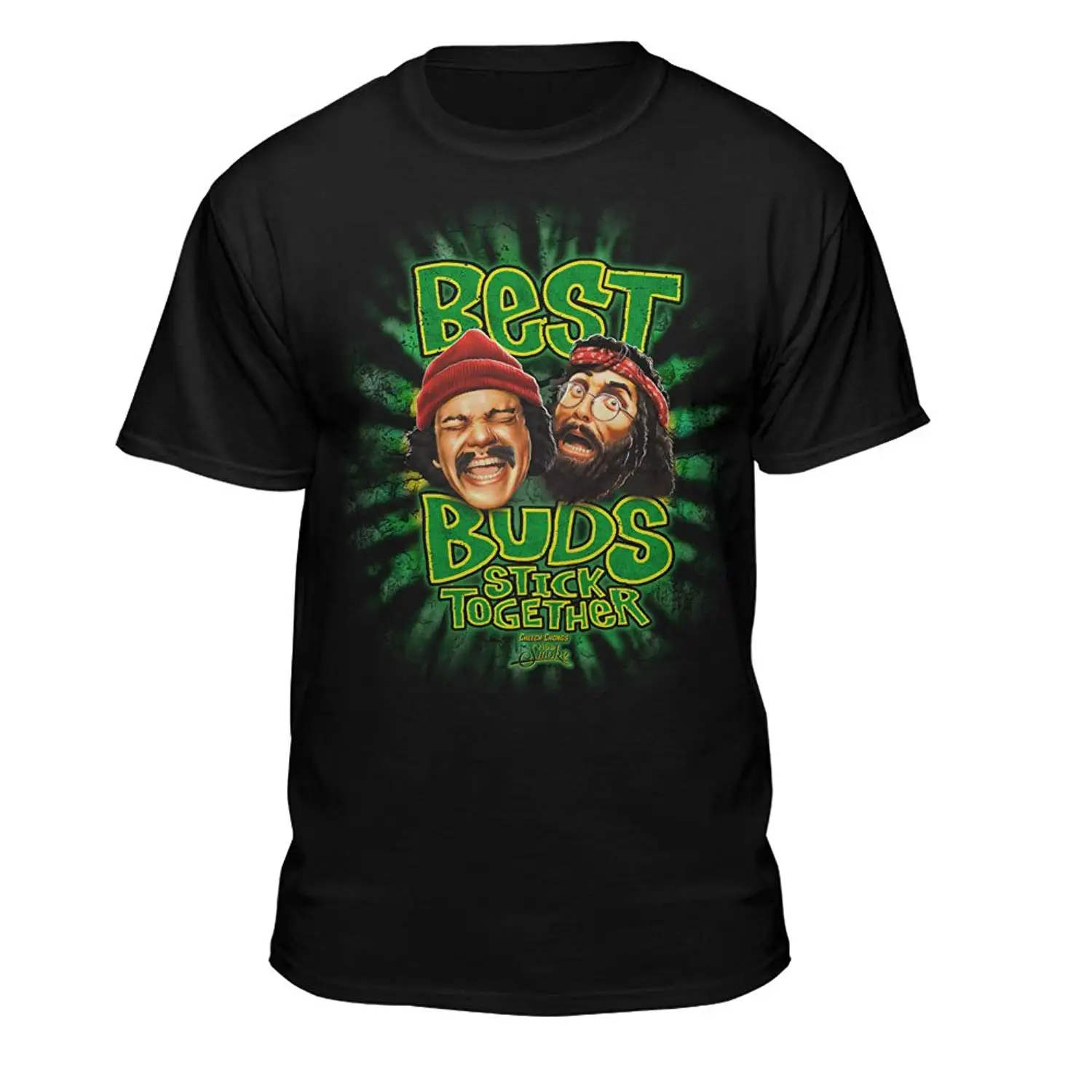 Футболка Cheech &amp Chong up in Smoke Best Buds Stick Together 420 | Мужская одежда