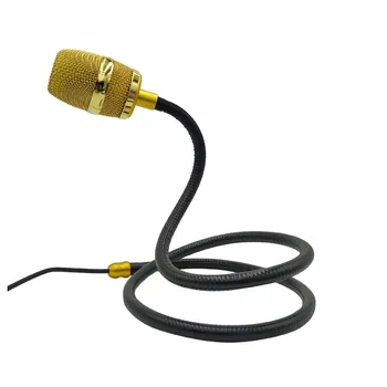 

LEORY 1pc Microphones 6.35mm Plug Neck Collar Hanging Microphone for Mic Musical Instrument 40Hz-16kHz