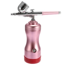 Легкий миниатюрный портативный красивый аэрография набор воздушных компрессоров для искусства Татуировка-картина ремесло торт