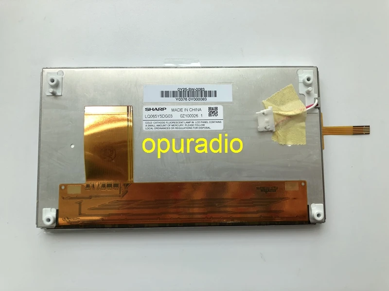 Бесплатная доставка DHL Оригинальный Sh arp 6 5 дюймовый ЖК дисплей LQ065Y5DG03 сенсорный