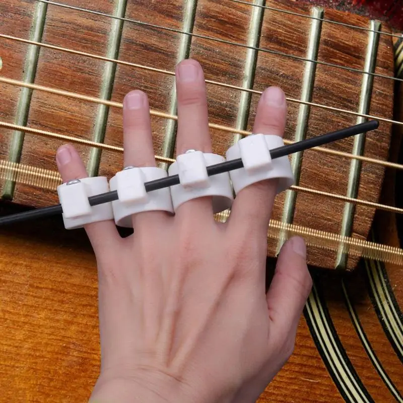 Пластиковая Акустическая гитара практическое расширение пальцев рукав палец сила пролет палец сила укулеле пианино пролет практика