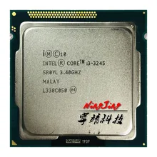 Процессор Intel Core 3245 i3 1155 3,4 ГГц, двухъядерный процессор 3 м 55 Вт LGA