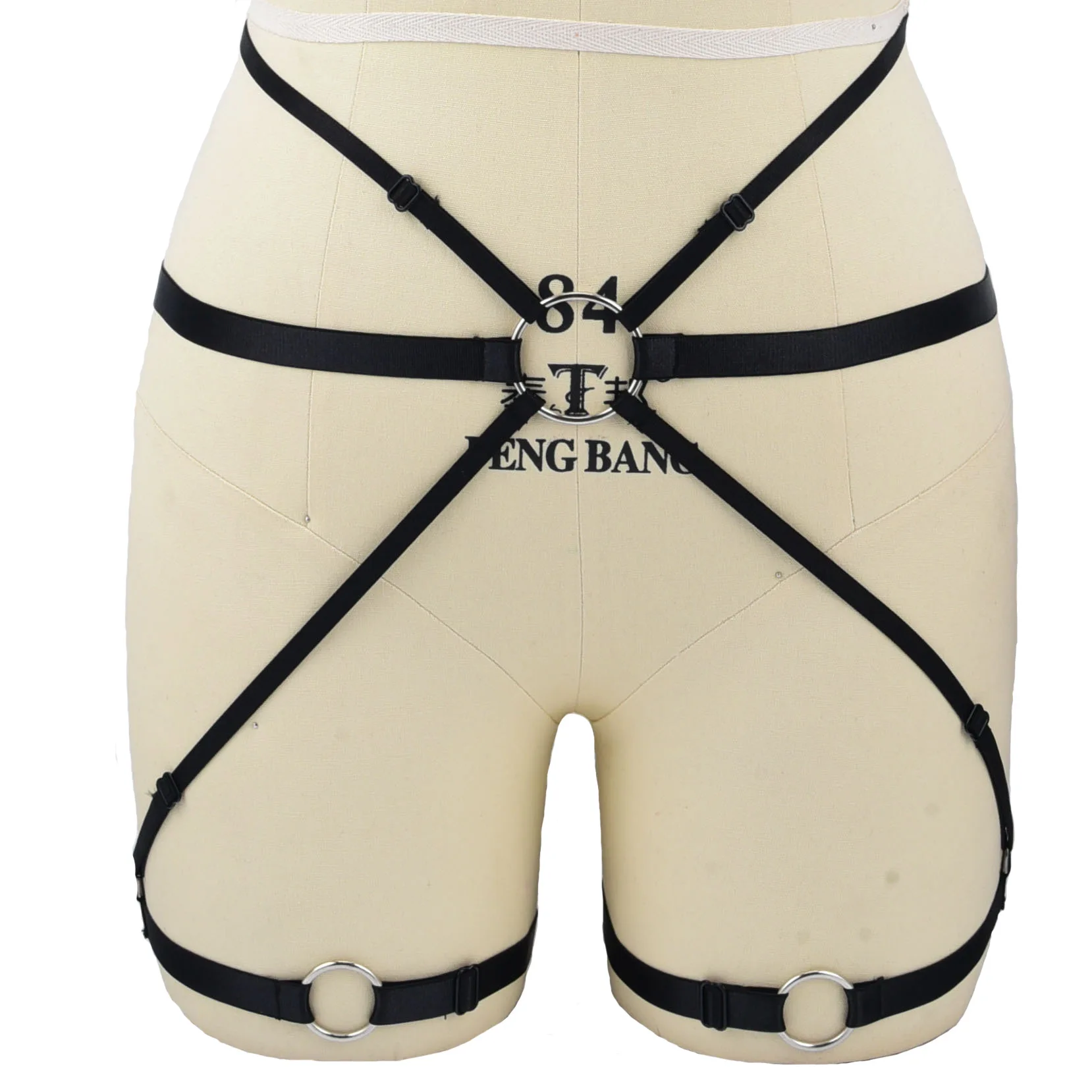 Hot Women Sexy Leg Garter Belt Elastic Cage Body Hollow Leg Garter Belt