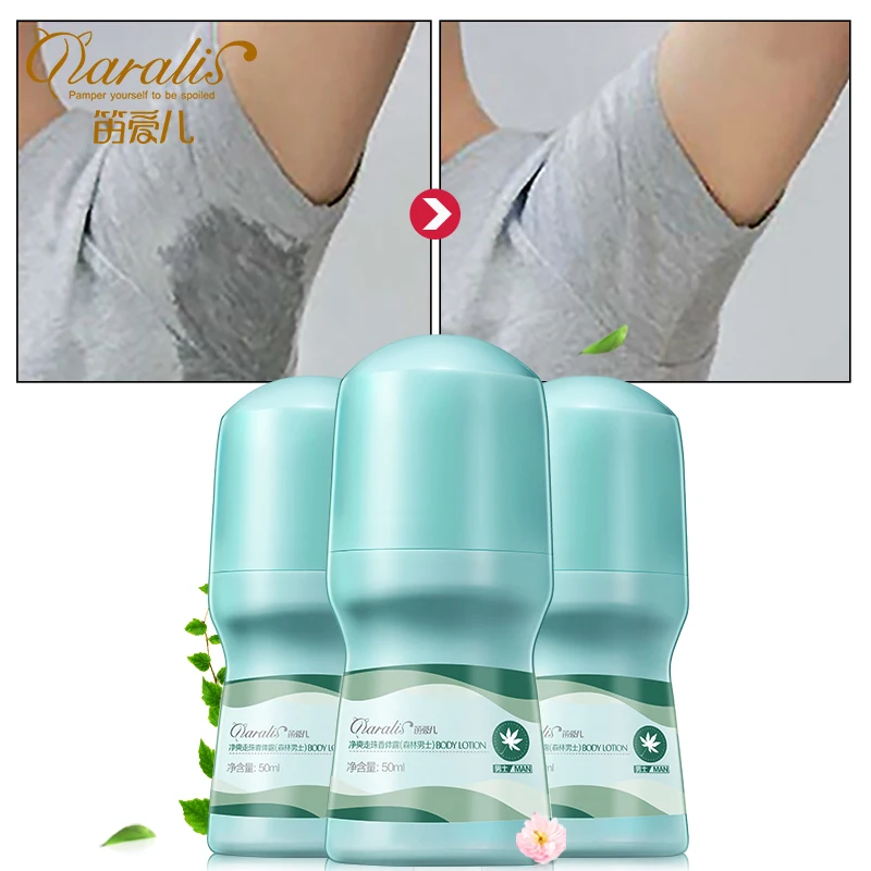 

Daralis 50ml Forester Deodorant Roller Underarm Odor Remover for Men Body Spray Antiperspirant Rolling Ball Stop Sweat