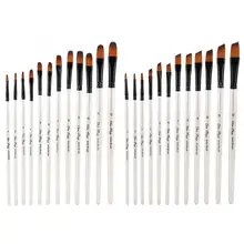 12 шт. кисть для рисования; ручка, набор, Художественная гуашь, водный цвет, масляная краска, инструменты для рисования, кисти для рисования