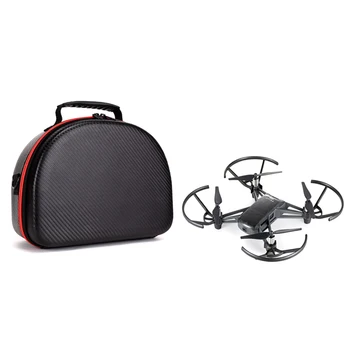

Portable Semi-circular Storage Bag Large Capacity Case Bag for DJI Tello EDU Programming Drone Battery Charger/Cable/Body