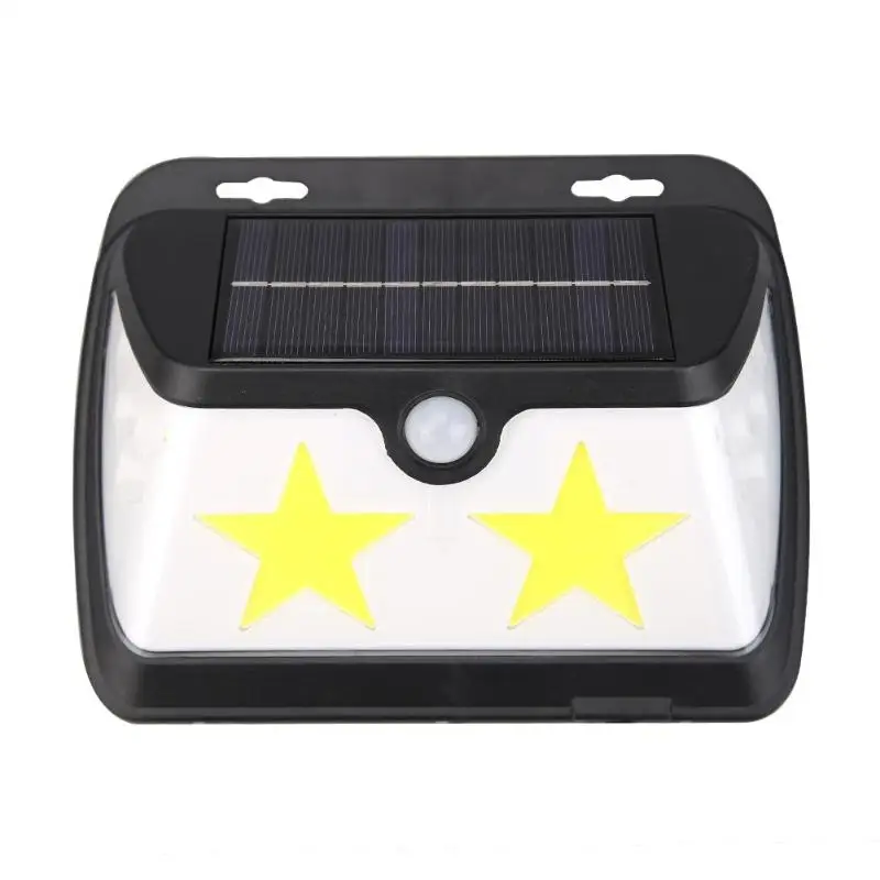 

LED Solar Heat-sensing Sensor Wall Light 8LED Patch+58COB 800LM Home Lamp Waterproof Garden Security Night Wall Porch Lamp