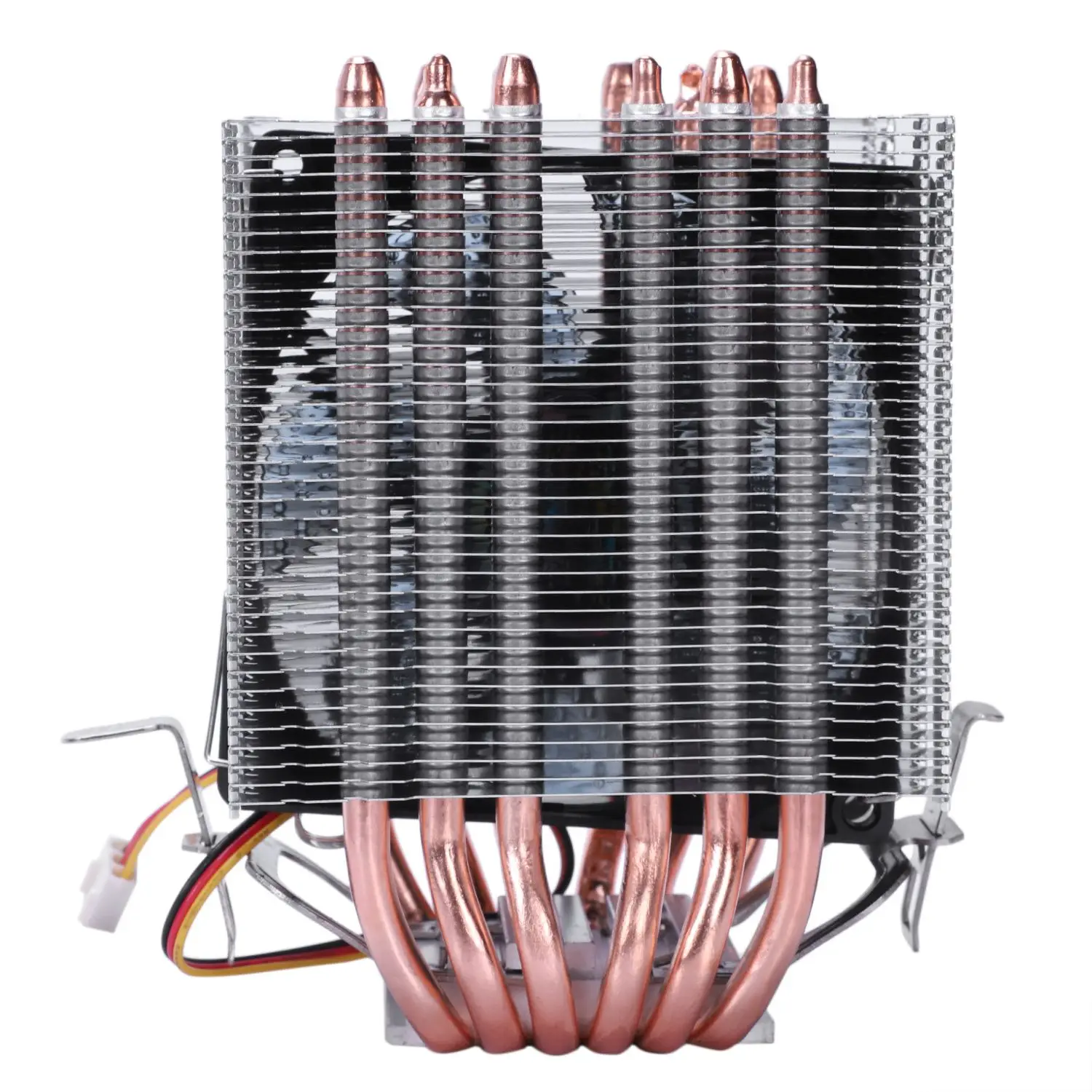 

Lanshuo 6 Heat Pipe 3 Wire With Light Single Fan Cpu Fan Radiator Cooler Heat Sink For Intel Lga 1155/1156/1366 Cooler Heat Si
