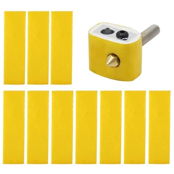 

20Pcs Heating Block Cotton for MK8 Makerbot Reprap 3D Printer Hotend Nozzle Heat Insulation