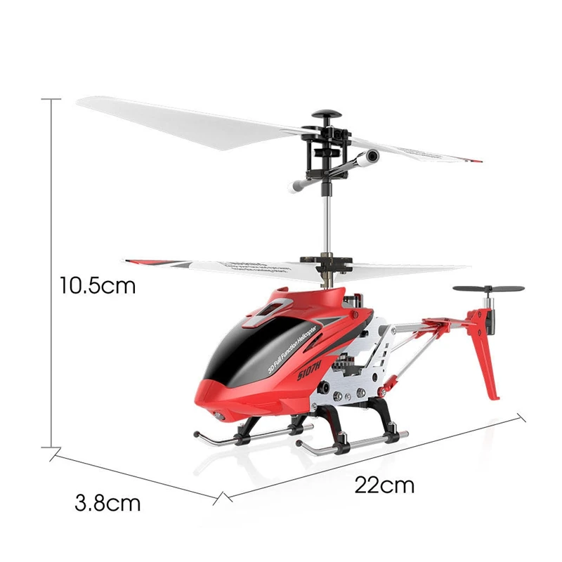 

Upgraded RC Helicopter SYMA S107H 2.4G 3.5CH Hover Altitude Hold RC Mini Drone W/ Gyro RTF RC Quadcopter Toys For Boy Kid Gift