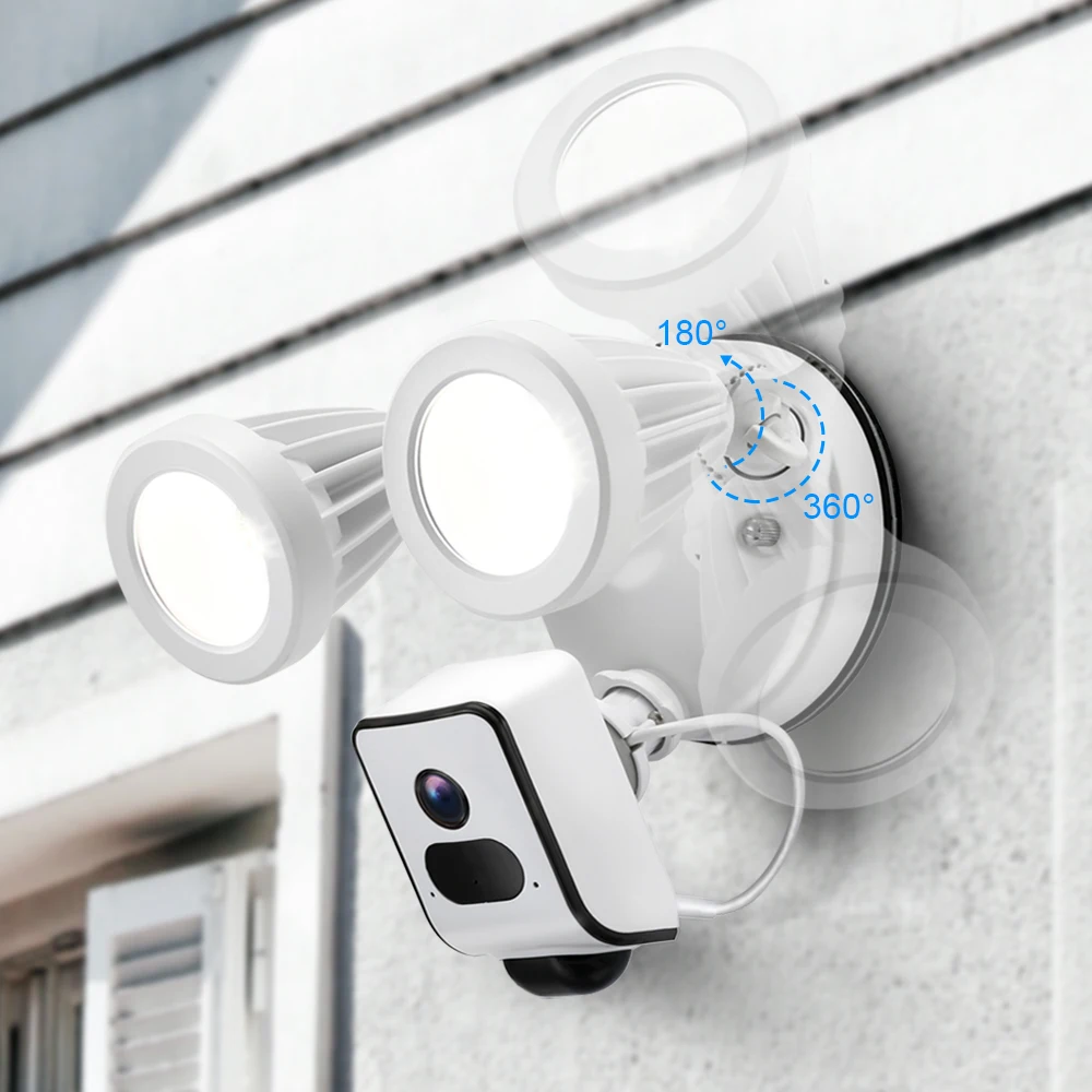 L800 AI Floodlight Camera with Multiple Intelligent Detection Functions