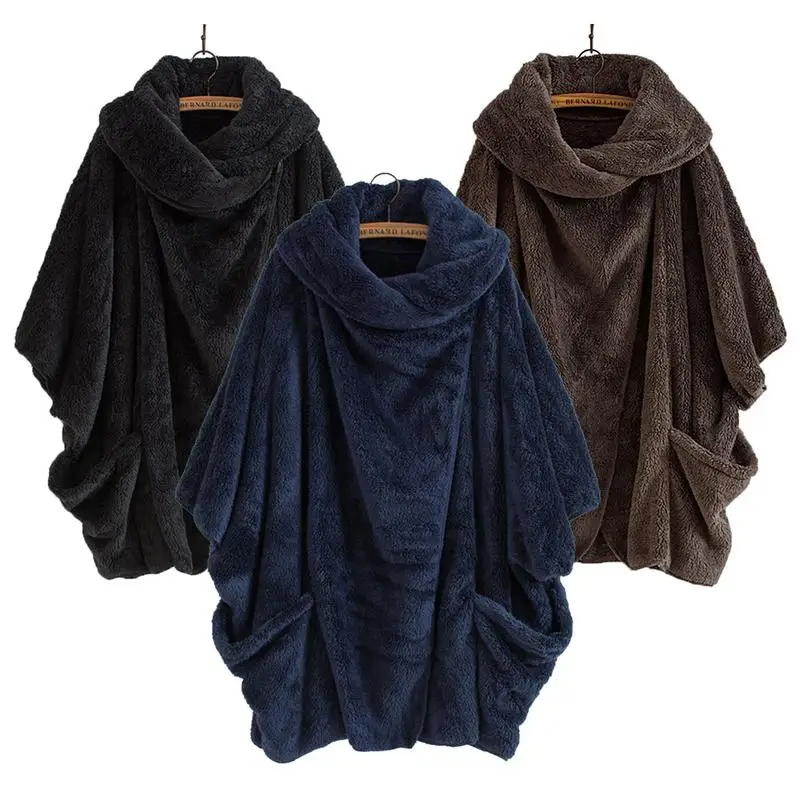 2018 New Autumn Winter Fashion Women Batwing Sleeve Solid Fluffy Fleece Faux Fur Outerwear Warm Sweatshirt Coat Harajuku 2018 New Autumn Winter Fashion Women Batwing Sleeve Solid Fluffy Fleece Faux Fur Outerwear Warm Sweatshirt Coat Harajuku