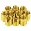 10Pcs M8xM5 Self Tapping Threaded Inserts 302 Slotted Type Screw Bushing for thread repair insert Kit helical screw ferreteria ► Photo 2/6