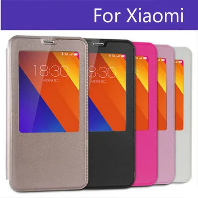 Защитный чехол с откидной крышкой для Xiaomi Mix2 5X A1 прозрачное окно мобильный