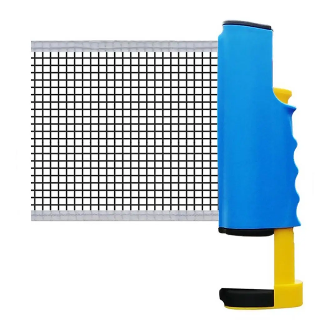 

Retractable Table Tennis Table Grid Plastic Strong Mesh Net Portable Net Kit Net Rack Replace Kit For Ping Pong Playing