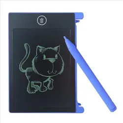 ЖК-планшет Paperless memo pad Writing Drawing graphics Board 4,4 дюймов (синий)