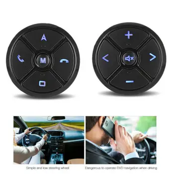 

2PCS Universal DVD GPS Car Steering Wheel Wireless Smart Button 10 Keys Remote Control Car Steering Wheel Controller 30A28