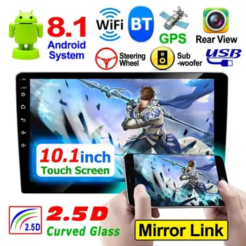 

2 din car radio 10.1" HD Player MP5 Touch Screen Digital Display Bluetooth Multimedia USB 2din Autoradio Car Backup Monitor