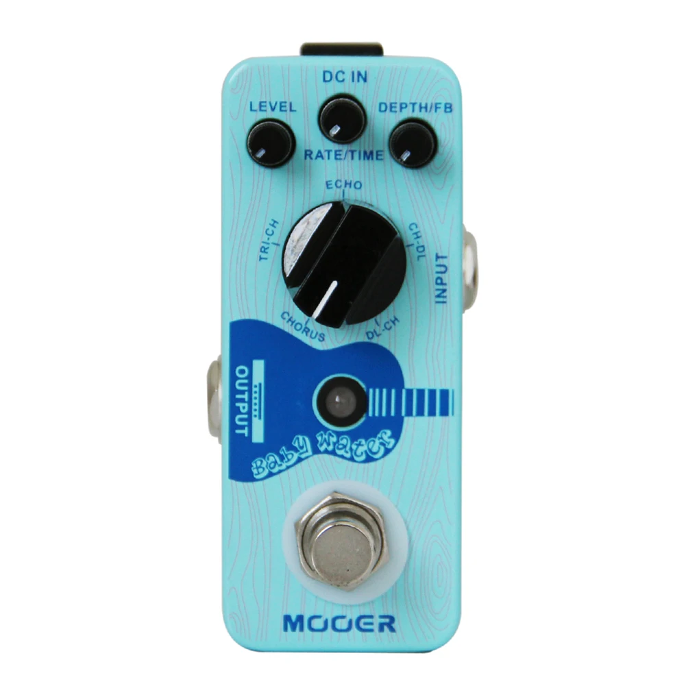 

MOOER Baby Water Acoustic Guitar Delay and Chorus Pedal With Perfect Digital Effect Platform